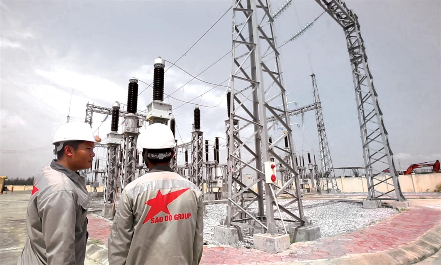 Trạm biến áp 110kV cấp điện KCN Nam Đình Vũ